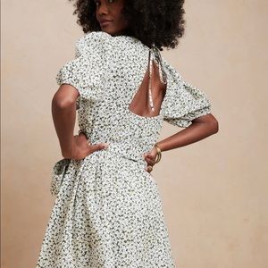 Open Back Mini Dress